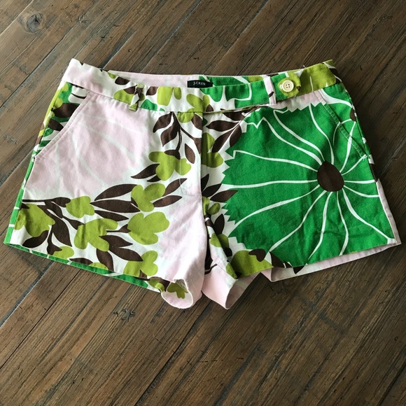 J. Crew Pants - J. Crew size 12 low fit floral shorts